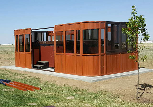 Aspen gazebo assembly