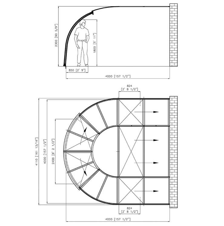 Oasis architectural drawing