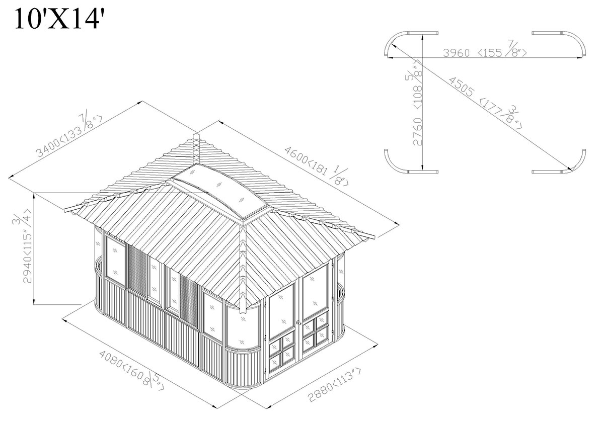 gazebo drawing