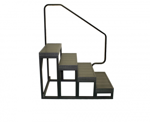 4 step Stairs Side View